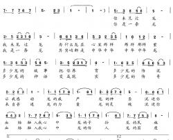 中华龙简谱-唐生瑜词 朱沐然曲