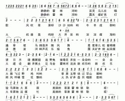 美丽的霍林郭勒简谱-百川演唱-李新春/郭克光词曲