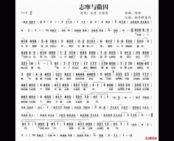 志摩与徽因简谱(歌词)-冷漠云菲菲演唱-桃李醉春风记谱