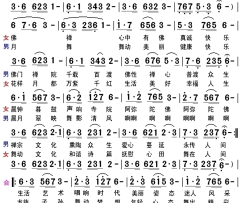 舞动美丽宜春市佛乐团舞蹈队歌简谱