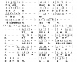 老伴啊，老伴简谱