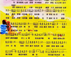 幸福殿堂剧《男人四十要出嫁》片尾曲【彩谱】简谱-于月仙演唱