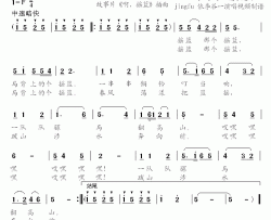 马背摇篮简谱-李谷一演唱