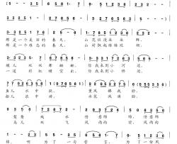 春天的童话简谱-陈政立词 谢亦森曲