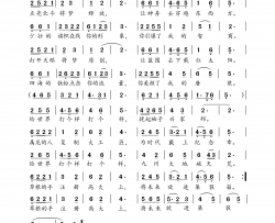 给世界打个样简谱-小弩演唱-车行/小弩词曲