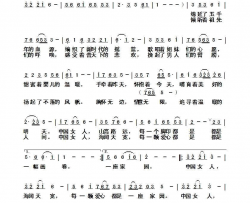中国女人简谱-谭晶演唱