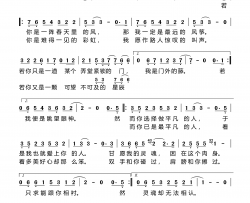 灵魂伴侣简谱