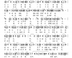 乡音本是黄梅调焦响制谱整理上传简谱-周源源演唱-韩新东/徐代泉词曲