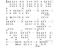 老吴简谱-带和弦版老兵