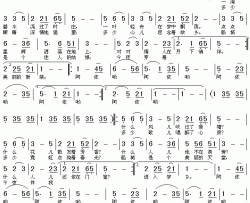 船城小夜曲---可听简谱