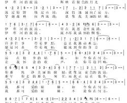 伊犁河的波浪D调(韩传芳演唱的歌曲)简谱-韩传芳演唱-韩传芳曲谱