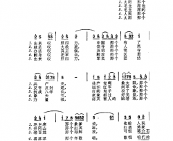 毛泽东之歌-红太阳歌曲集101-150简谱