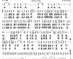 大地放歌简谱-郭保成演唱-王志敏/王志敏词曲