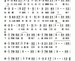 在阳光下盛开简谱-路子演唱