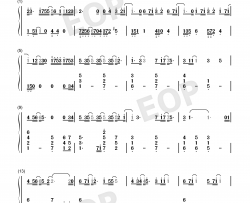 此情永不移（nothing is gonna change my love for you钢琴简谱-George Benson  方大同演唱