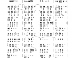 暗香简谱-王艺涛演唱-花染尘/杜洪宁词曲