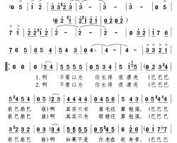 不要以为你很漂亮简谱-颂今词/颂今曲谭跃军-