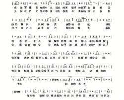 想到你简谱-萧亚轩演唱-作曲：张捷惟词曲