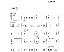 孔雀舞舞蹈音乐简谱-崔善玉等演唱