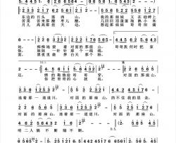 挡不住的思念简谱-演唱-杨诗丽制作曲谱