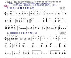 轮奏练习及动作要领简谱