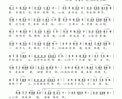 ​美丽的遇见简谱(歌词)-安东阳门丽演唱-桃李醉春风记谱