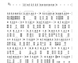 故乡我要把你纵情歌唱简谱