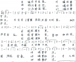 勇闯天涯简谱