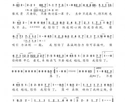 我想你了简谱-常晓梅演唱-常晓梅、常来/郑偲超词曲
