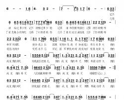 我的战友我的弟兄简谱-孟飞词 吴家臣曲吴家臣-