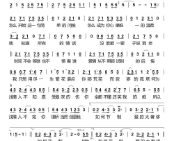 浅情人不知电视连续剧《浅情人不知》主题曲简谱-胡耘豪演唱-严艺丹/严艺丹词曲