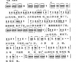 小胖上学简谱