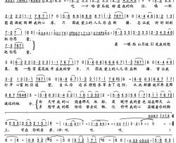 我爱的人儿在新疆简谱(歌词)-乌兰托娅演唱-谱友晓宇小雨上传