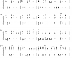 Shape of My Heart钢琴简谱-数字双手-Backstreet Boys