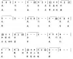 长生天简谱-额日太词/毕勒格图曲