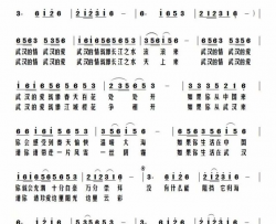 武汉的情 武汉的爱简谱