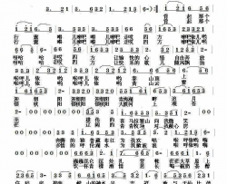 背起行囊走四方简谱