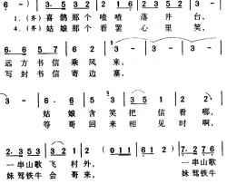 军歌金曲：远方的书信乘风来简谱