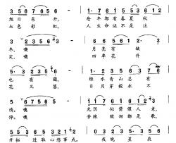 愿你有个好心情简谱-张书宝词 赵伶俐曲
