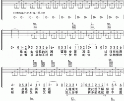 我想我是海ukulele四线谱简谱