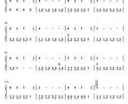 We Had Today钢琴简谱-数字双手-Rachel Portman