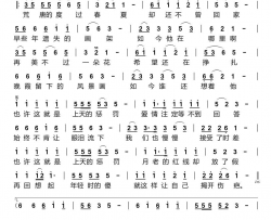 这就是上天的惩罚简谱