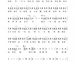朋友（刘思明词刘志宏曲）简谱-周华健演唱-王wzh制作曲谱