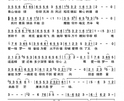 爱一场梦一场尘烟词不帅曲爱一场梦一场尘烟词 不帅曲简谱-晓月演唱-尘烟/不帅词曲