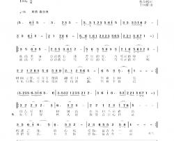 爱你能否在一起简谱-张益魁词/于柯群曲