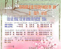 梅心两依依简谱-三月演唱歌曲-心烛001曲谱