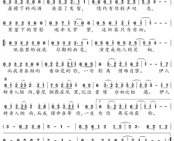 画烟雨简谱-江潮演唱-江潮、黄孟君/江潮词曲