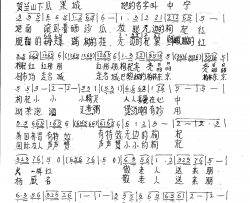 中宁的枸杞扬威名简谱-张明演唱-樊章保/樊章保词曲