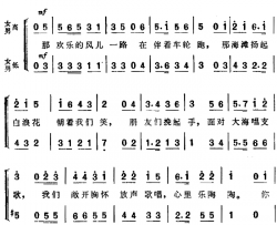 月儿何时圆简谱-吕伟忠词/彭小红曲潘田果-