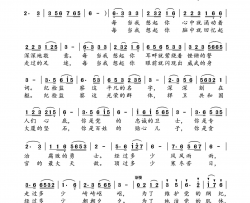 每当我想起你献给纪检监察工作者简谱